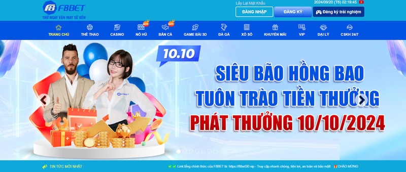 Sức Hấp Dẫn Của Casino Trực Tuyến F8 Bet Ở Thời Điểm Hiện Tại